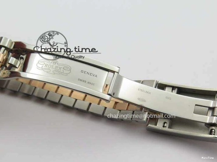 MiroTime 0313 Vibrant DateJust 41mm 126303 Noob 1:1 Best Edition RG Wrapped Brown Diam Dial Fluted Bezel On Jubilee Bracelet A 3781
